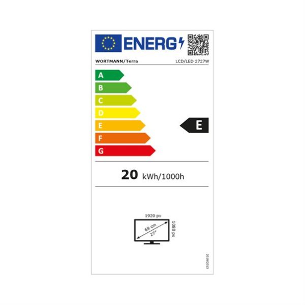 item303020410000 TERRA LCD/LED 2727W HA V2 black HDMI/DP/USB-C GREENLINE PLUS