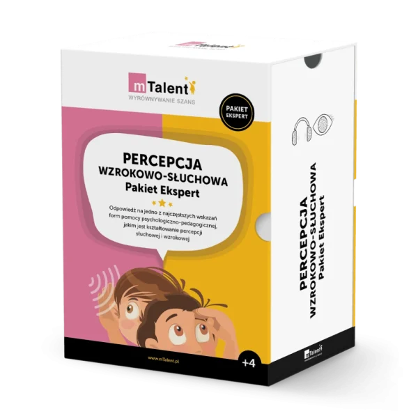mTalent Percepcja wzrokowo-słuchowa - Pakiet Ekspert