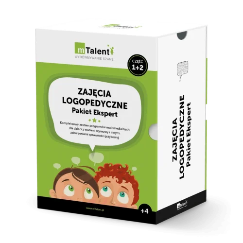 mTalent Zajęcia logopedyczne - Pakiet Ekspert