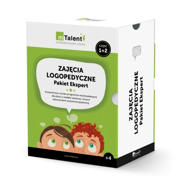 mTalent Zajęcia logopedyczne - Pakiet Ekspert