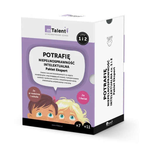 mTalent Potrafię. Niepełnosprawność intelektualna – Pakiet Ekspert (cz. 1 i cz. 2)