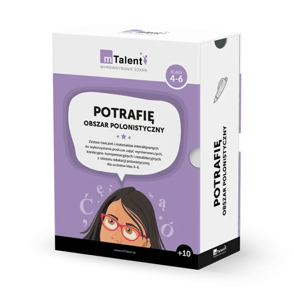 mTalent_Potrafie_Polonistyczny_box_visual mTalent Potrafię. Obszar polonistyczny (klasy 4-6)