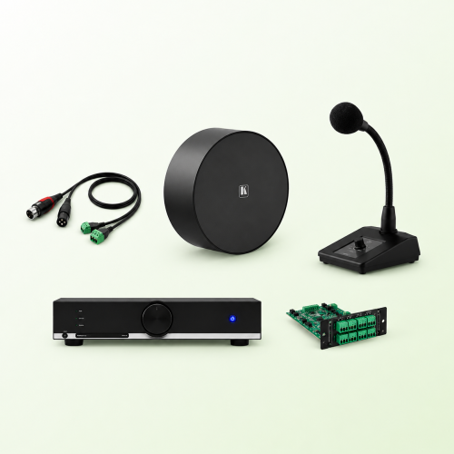 AUDAC - Zestaw audio na salę gimnastyczną do 200 m²