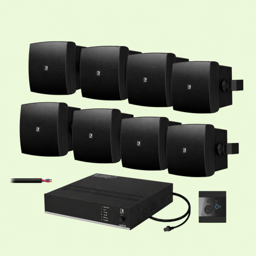 AUDAC - Zestaw audio na salę gimnastyczną do 200 m²